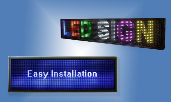 Scrolling LED Sign Boards